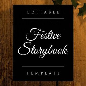 Festive Storybook After Effects template