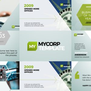 MyCorp Business Promo After Effects template