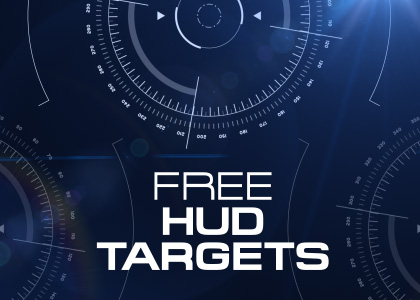 Free HUD graphics overlay video effect