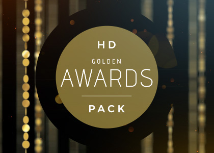 Golden Oscar Movie Award Ceremony After Effects Template