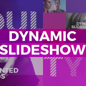 Dynamic Slideshow After Effects photo slideshow template