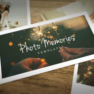 Photo Memories After Effects photo slideshow template