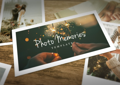 Photo Memories Slideshow – After Effects Template