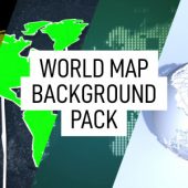 World Map Background Loops – Free Animation Pack