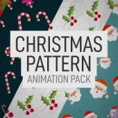 Christmas Pattern Background Loops – 4K Animation Pack
