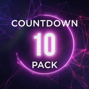 10 Second Countdown Animation Pack Stock Footage Feature