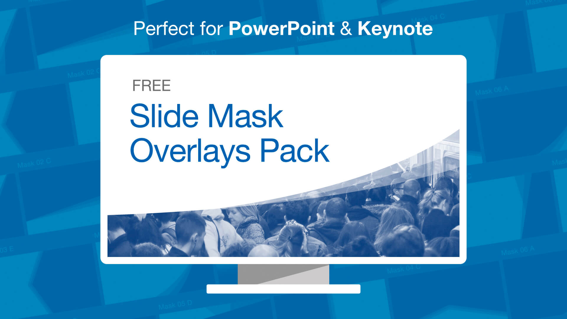 Free PowerPoint Slide Mask Overlay Pack