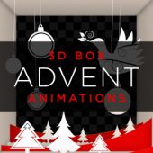 Advent Calendar Window 3D Box Reveals – Animation Pack