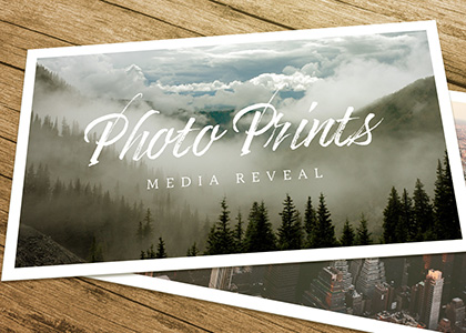 3D Photo Prints Media Reveal Premier Pro Template