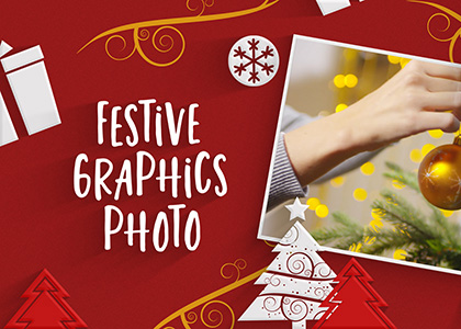 Festive Graphics Photo Album Premier Pro Template