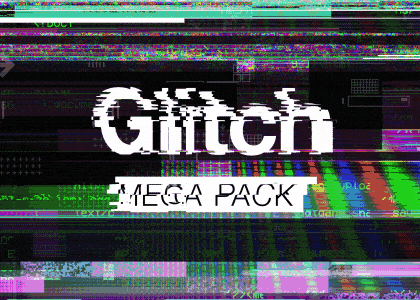 Video Glitch Effect Overlays Pack Feature