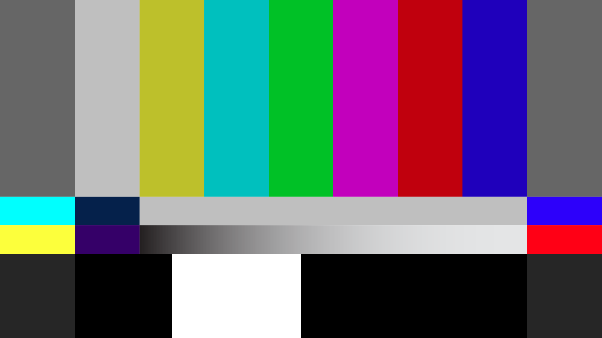 HD SMPTE Color Bars