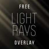 Free Light Rays Overlay Video