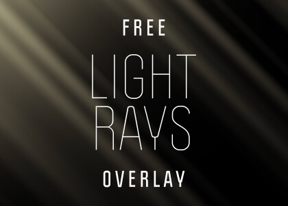 Free Light Rays Overlay