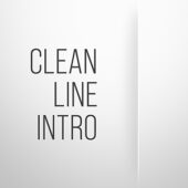 Minimal Clean Line Logo Intro