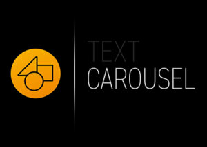 Simple Logo and Carousel Text | Premiere Pro Template