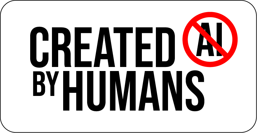 Created By Humans - NO AI Icon