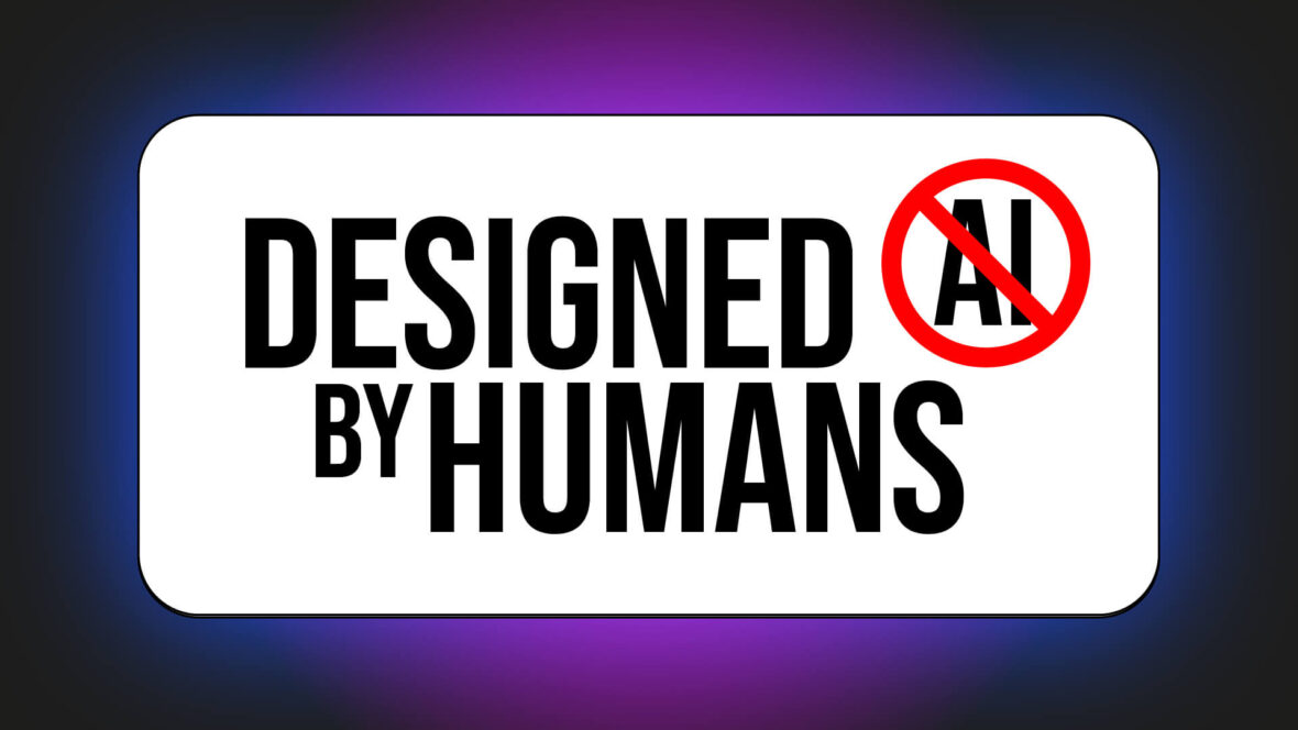 Designed By Humans Free NO AI Icons