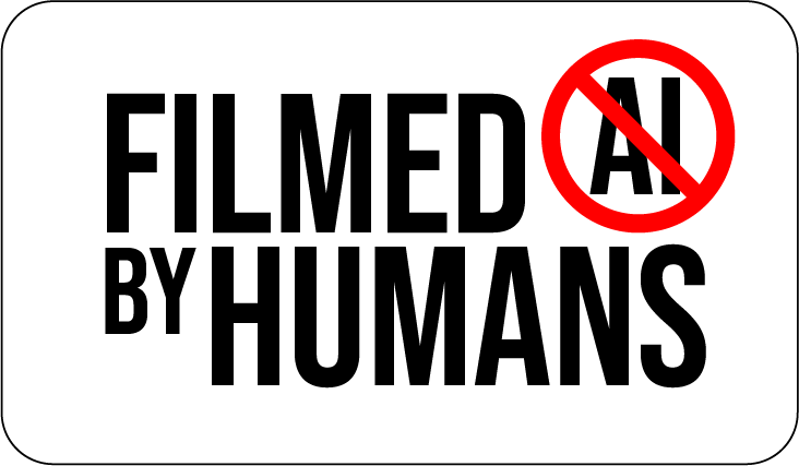 Filmed By Humans - NO AI Icon