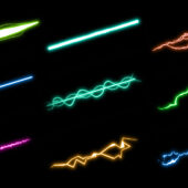 Glowing Energy Beam Effect Overlay – Premiere Pro Template