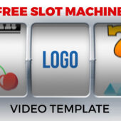Slot Machine Logo Reveal – Free After Effects Template