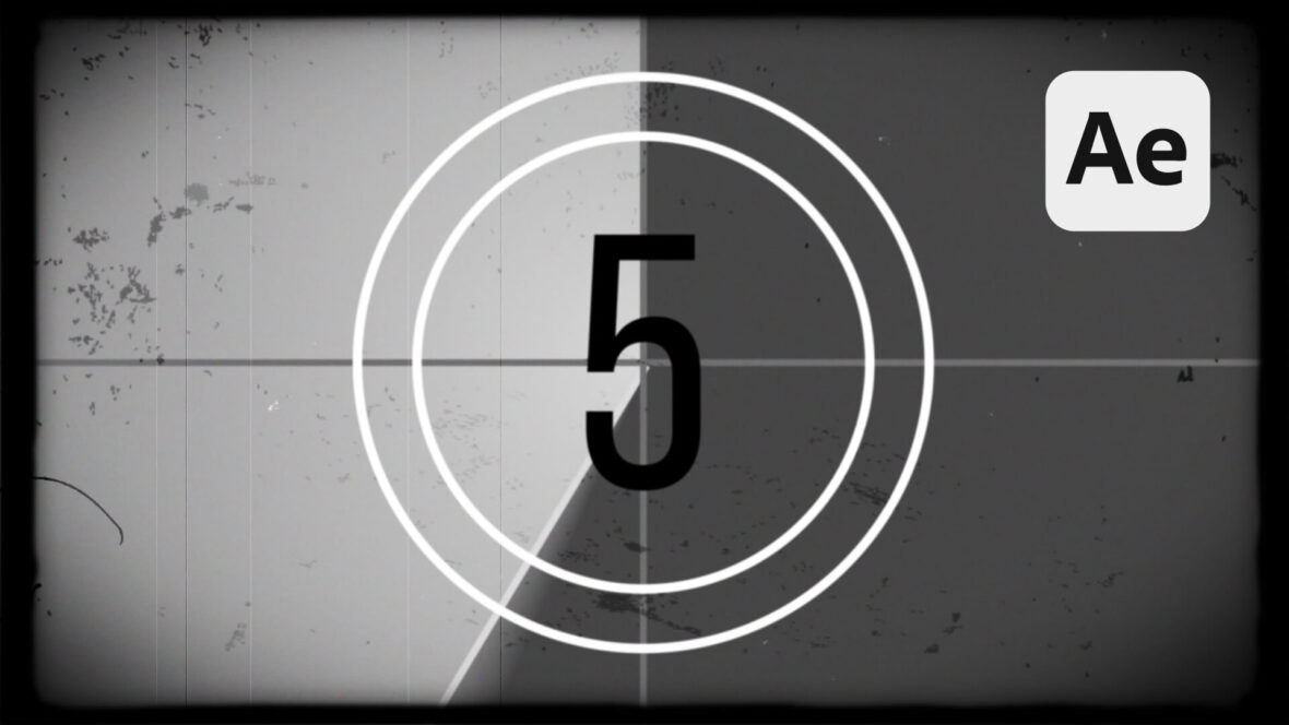 Free Vintage Countdown 4K After Effects Template