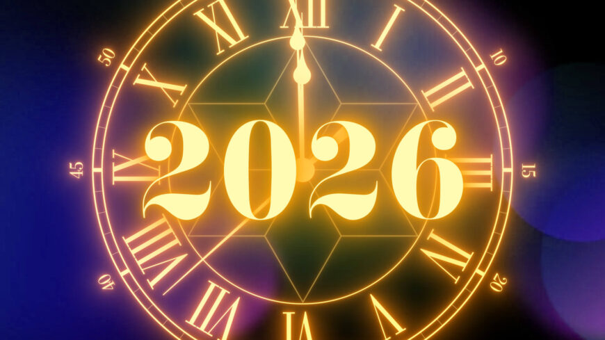 Free New Year Countdown 2026 Videos Fireworks Auld Lang Syne Clock 