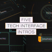 Tech Interface Logo Reveals – 5 Free Intro Templates