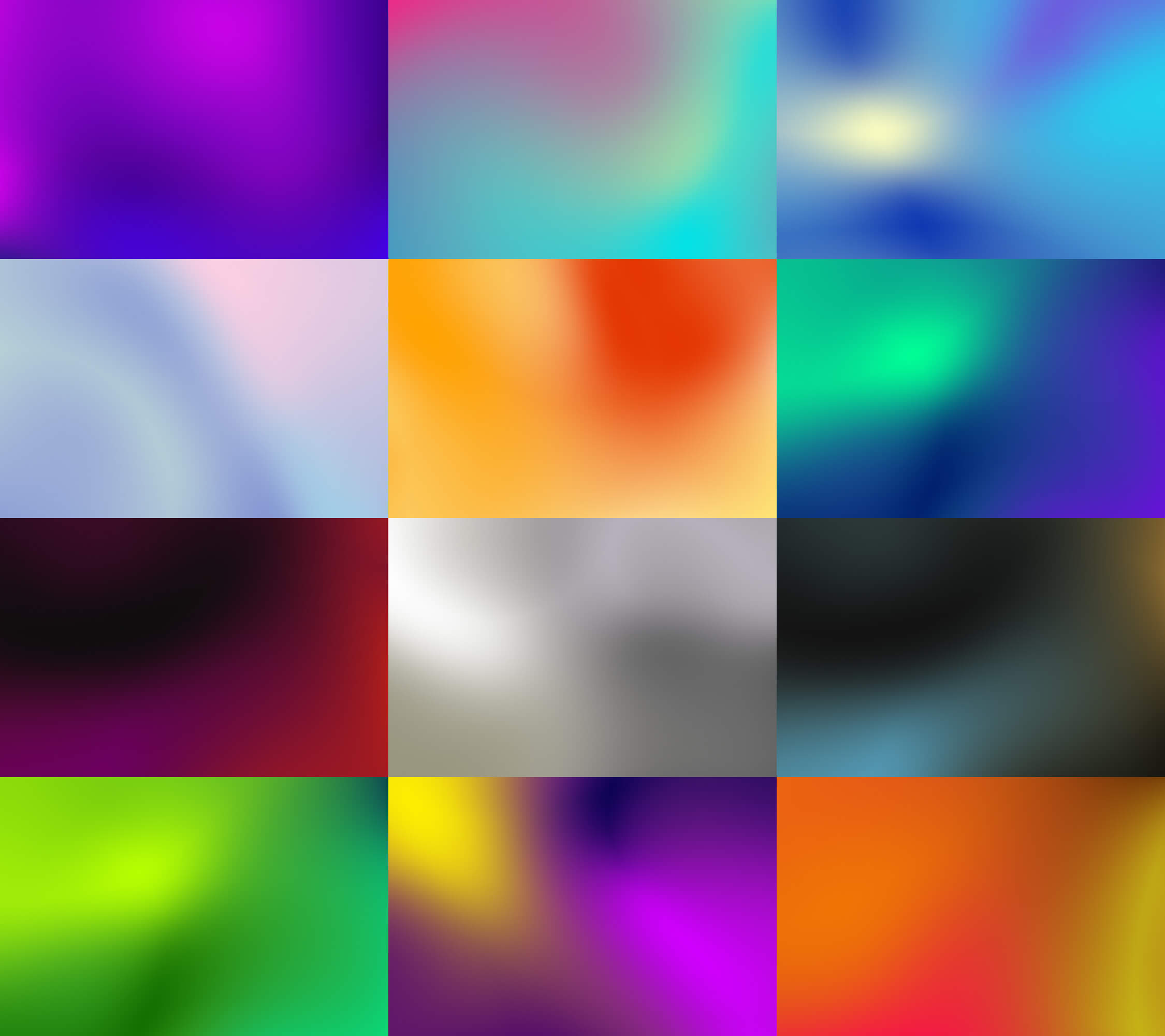 Free Soft Gradients for Canva What's Included in The Download Full Grid