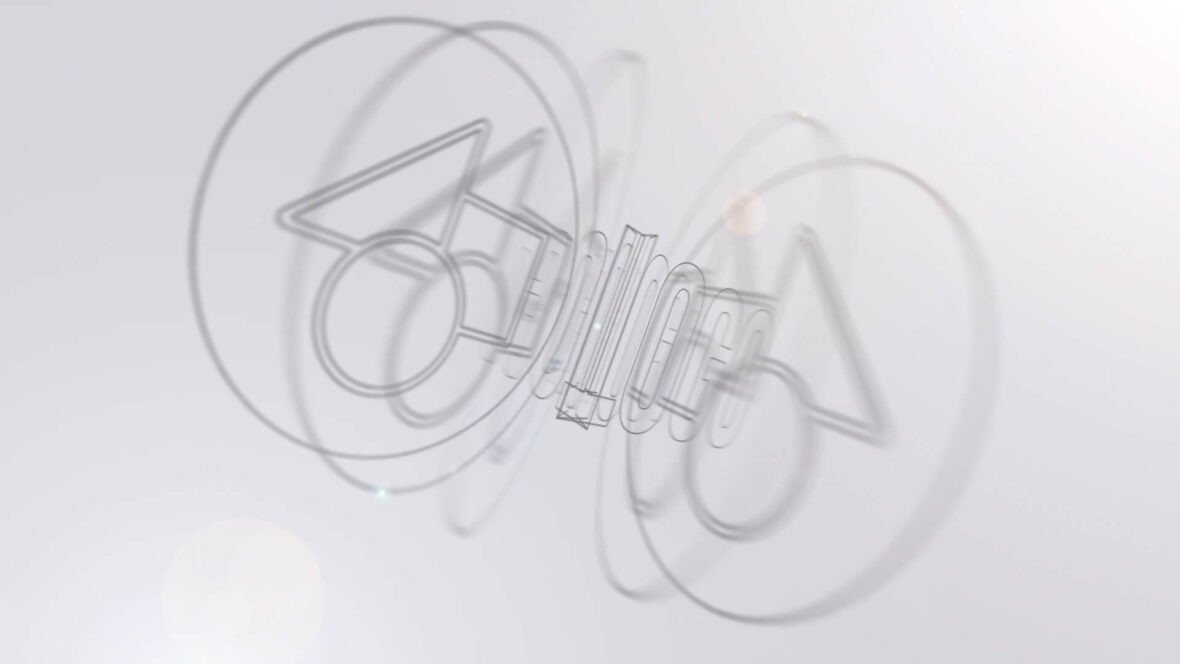 Clean 3D Echo Line Spinning Logo Reveal for Premiere Pro