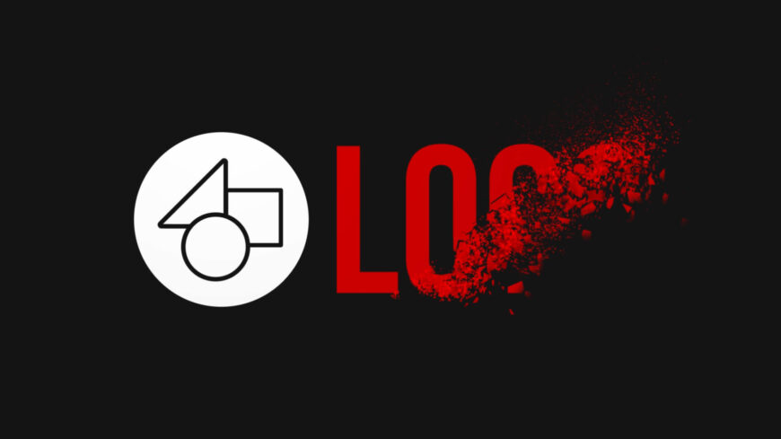 Disintegrating Dust Logo and Text for Premiere Pro