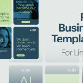 Free LinkedIn Business Post Template Pack