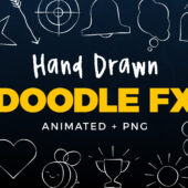 Doodle FX Overlay Elements Pack