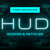 Free HUD Scope and Reticle Overlay Graphics