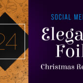Advent Elegant Foil Countdown Numbers Pack – Vertical