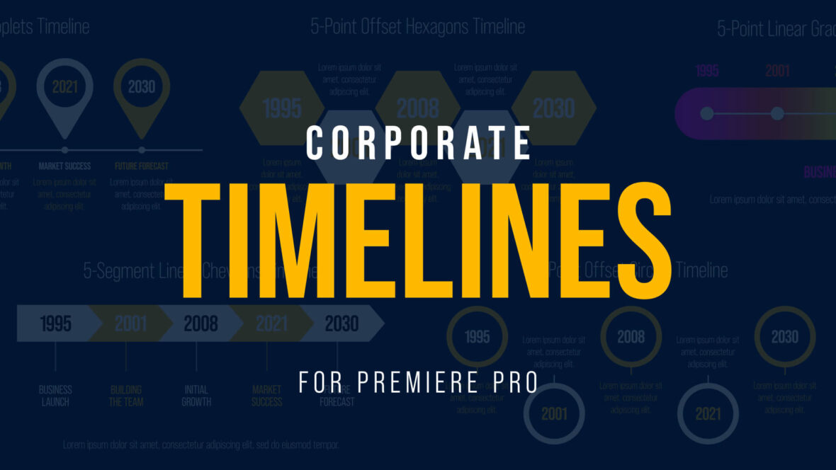 Corporate Timelines for Premiere Pro Thumb
