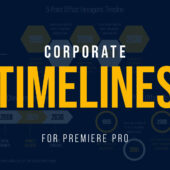 Corporate Timeline Template Pack for Premiere Pro